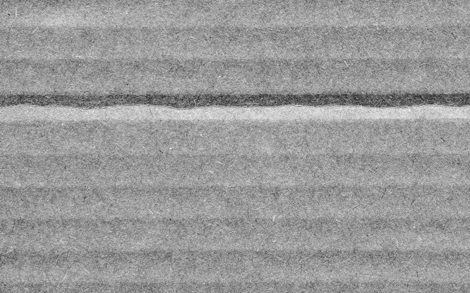 Brown corrugated board texture with horizontal flute lines